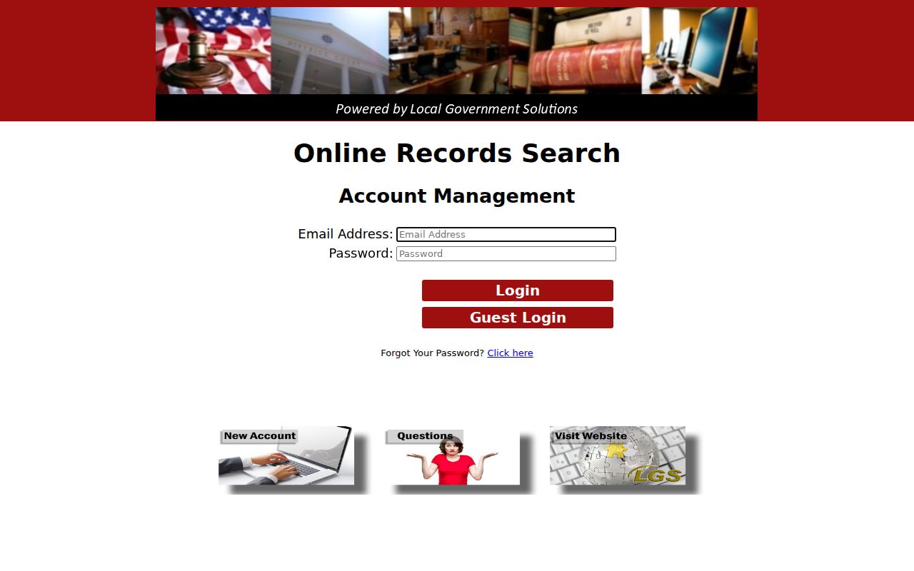 McCulloch County criminal court case search in Local Government Solutions